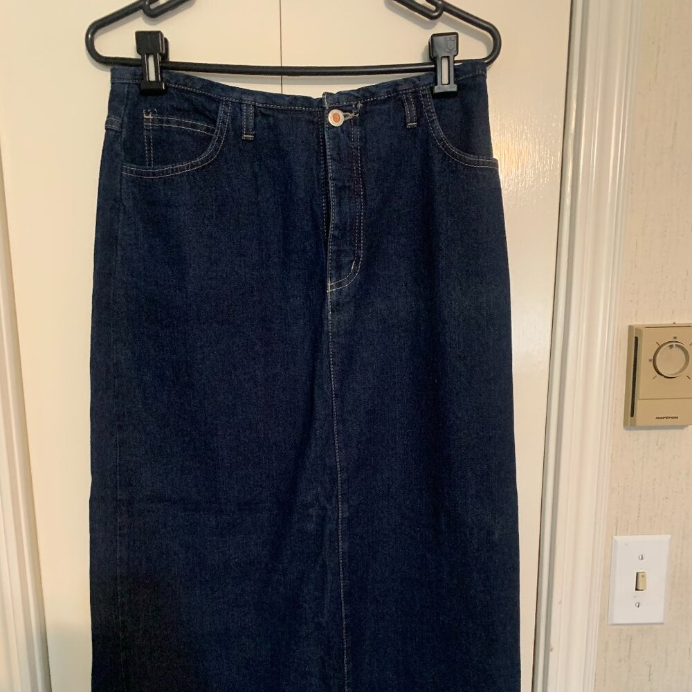 Vintage Jean Skirt - Dark Blue
